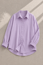 Lilac Button Down Shirt