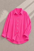 Hot Pink Button Down Shirt